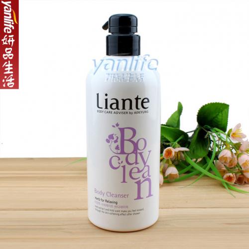 《贸》韩国爱敬liante利安特/丽安特沐浴露 沐浴液 750g  紫色