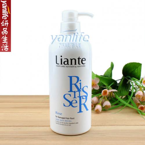 《贸》韩国爱敬liante利安特/丽安特护发素 750g 柔润修护型 蓝色