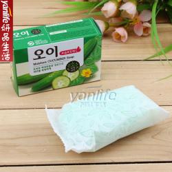 《贸》韩国芜琼花/无穷花 花小黄瓜洁面皂 香皂 沐浴皂 100g