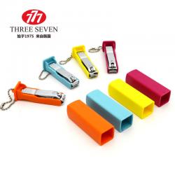 《贸》韩国进口777（THREE SEVEN）指甲剪 指甲刀 多彩中号平口 N-621SQ