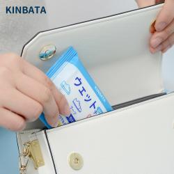 KINBATA 小白鞋清洁湿巾 免水洗轻松去污一擦即净 方便携带 12枚