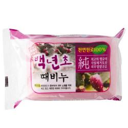 韩国 城愿三百草去灰皂百年草去泥皂/香皂 洗澡沐浴皂 180g