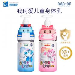 《贸》韩国 我珂爱珀利警车 婴幼儿童洗发沐浴洁面三合一/身体乳 400ml 特价2025.10
