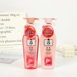 《贸》韩国 粉吕零硅油 植萃轻盈蓬松洗发水/护发素 400ml