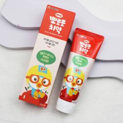 《贸》韩国 啵乐乐小企鹅儿童牙膏 水果味 90G 四款可选