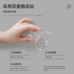 Evershine 晴天大白三合一洗衣凝珠 留香洗衣液柔顺剂护色 袋10颗