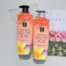 《贸》韩国LG 爱润丝ES香水洗发水护发素 花香洗发露 600ml