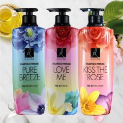 《贸》韩国LG 爱润丝ES香水洗发水护发素 花香洗发露 600ml