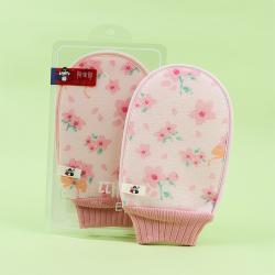 阿里郎搓澡巾细砂洗澡巾螺口搓澡洗澡巾H25193颜色随机