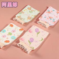 阿里郎新款印花澡巾单层洗澡巾搓泥手套单层薄款正品 H25196颜色混